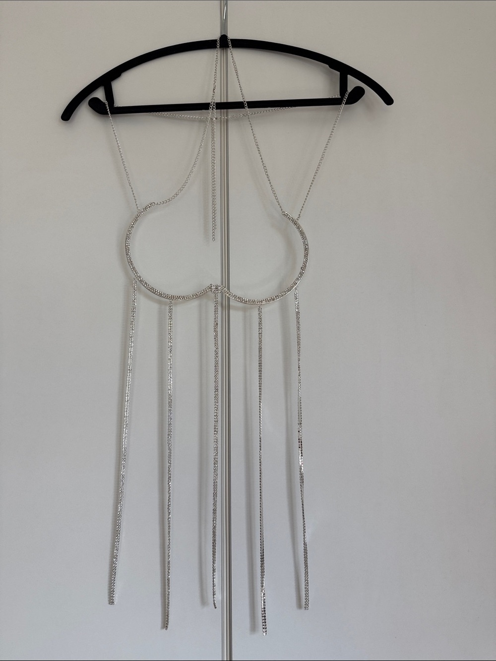 Silver Chain Body Jewelry Harness - Women Accessories